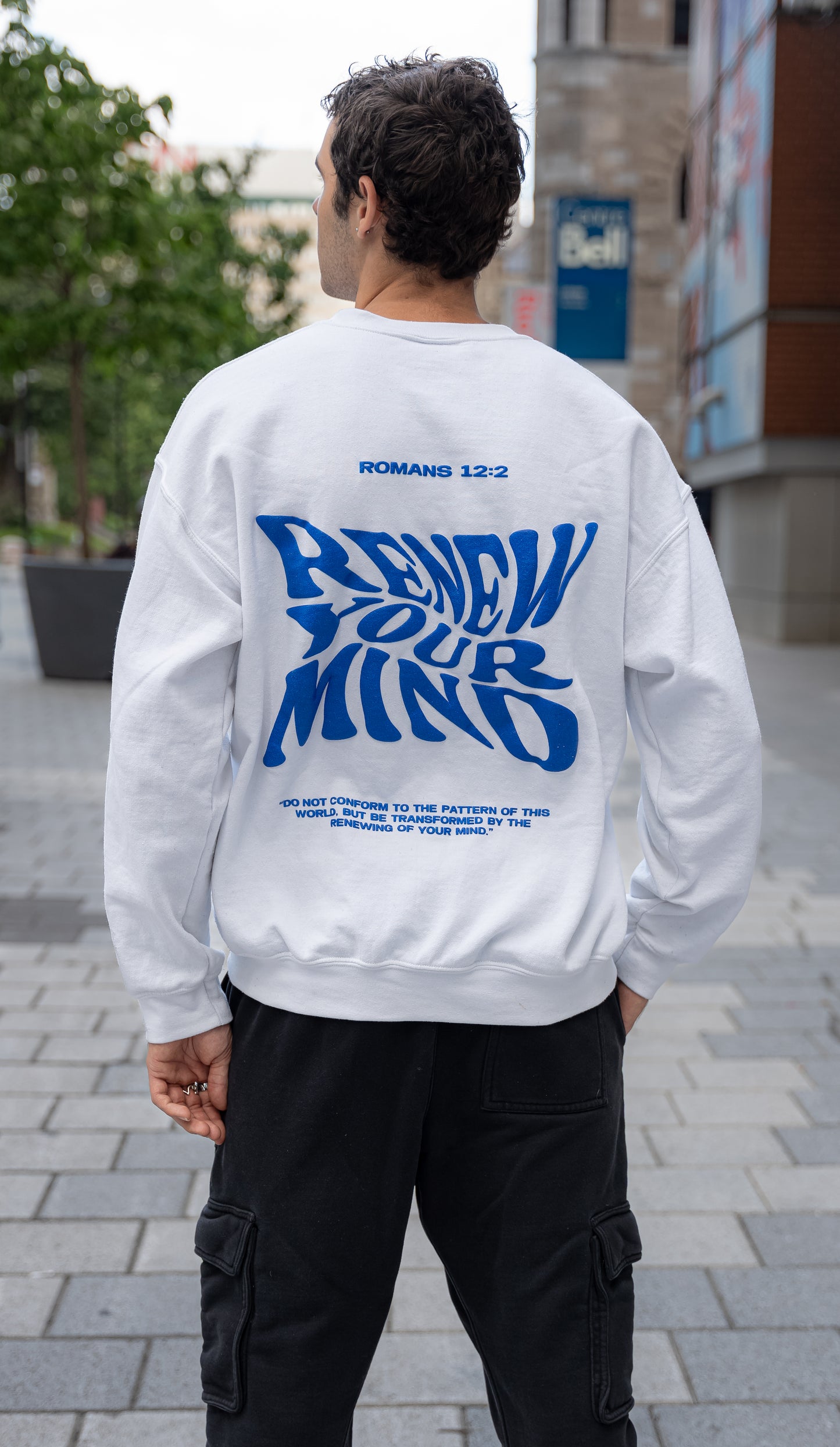 Romans 12:2 Crew Sweatshirt