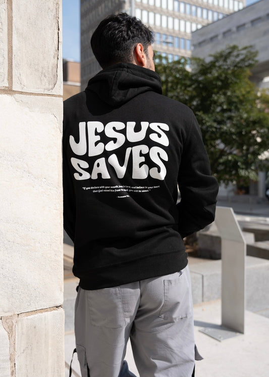 Jesus Saves Hoodie - HisflameHoodieHisflame